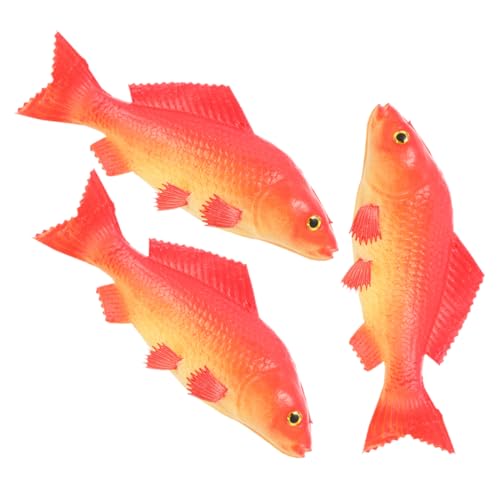 WESIEVYA 3 Teiliges Simulationsfischmodell, Tierspielzeugmodell Für Kinder, Simulationsfischfigur, Gefälschte Fischdekoration, Realistische Fischmodelle, Karpfenfischfigur, Fischornament, WESIEVYA 3 Teiliges Simulationsfischmodell, Tierspielzeugmodell Für Kinder, Simulationsfischfigur, Gefälschte Fischdekoration, Realistische Fischmodelle, Karpfenfischfigur, Fischornament, von WESIEVYA