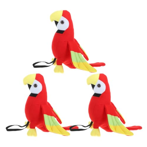 WESIEVYA 3-teiliges Papageien-Schulter-Accessoire: Entzückendes Papageien- Aus Plüsch Für Kinder Und Erwachsene – Cosplay-piratenkostüm-Accessoire – Ideal Für Piraten-Rollenspiele WESIEVYA 3-teiliges Papageien-Schulter-Accessoire: Entzückendes Papageien- Aus Plüsch Für Kinder Und Erwachsene – Cosplay-piratenkostüm-Accessoire – Ideal Für Piraten-Rollenspiele von WESIEVYA