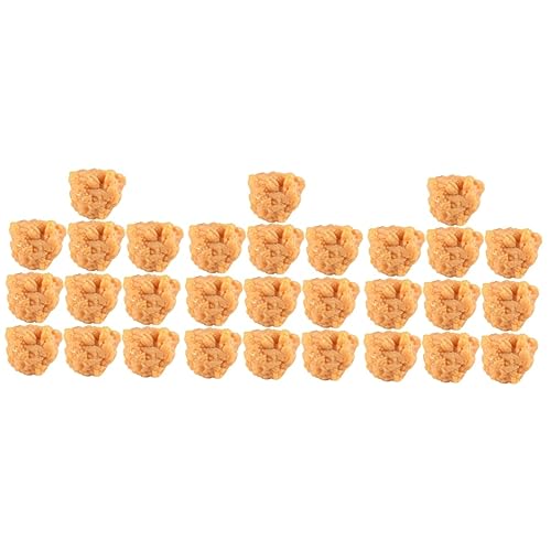 WESIEVYA 30 Stück Simulation Popcorn Chicken Puppenhaus Chicken Nuggets Fried Chicken Spielzeug Pretend Chicken Nuggets Spielzeug Fried Chicken Simulierte Lebensmittel Chicken Nuggets WESIEVYA 30 Stück Simulation Popcorn Chicken Puppenhaus Chicken Nuggets Fried Chicken Spielzeug Pretend Chicken Nuggets Spielzeug Fried Chicken Simulierte Lebensmittel Chicken Nuggets von WESIEVYA