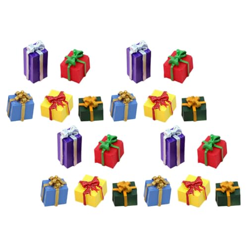 WESIEVYA 30-teilige Mini-weihnachtsgeschenkbox Aus Kunstharz: DIY-weihnachtsbasteldekorationen, Kleine Für Winterfest, Tischdekoration, Weihnachtsschmuck-geschenkbox WESIEVYA 30-teilige Mini-weihnachtsgeschenkbox Aus Kunstharz: DIY-weihnachtsbasteldekorationen, Kleine Für Winterfest, Tischdekoration, Weihnachtsschmuck-geschenkbox von WESIEVYA
