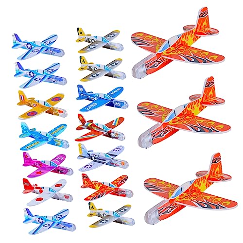 WESIEVYA Mini Flugzeug Aus Schaumstoff Leicht Zu Werfen Kindersicher Für Spielzeug Im Klassenzimmer Segelflugzeug Für Kinder Bruchsicher Geschenkidee Für Jungen Und Mädchen WESIEVYA Mini Flugzeug Aus Schaumstoff Leicht Zu Werfen Kindersicher Für Spielzeug Im Klassenzimmer Segelflugzeug Für Kinder Bruchsicher Geschenkidee Für Jungen Und Mädchen von WESIEVYA