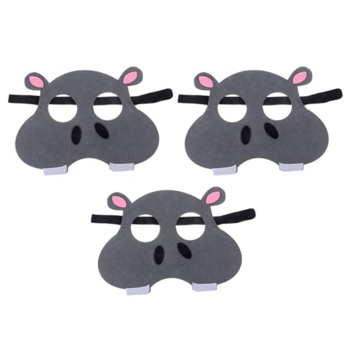 WESIEVYA 3St tierische Maske Schlafmaske für Frauen Tierset aus Filz pelzige Maske Katzenkostüm Fuchs faschingskostum Halloween tiere Tiermaske für tierische Partybevorzugung Vlies WESIEVYA 3St tierische Maske Schlafmaske für Frauen Tierset aus Filz pelzige Maske Katzenkostüm Fuchs faschingskostum Halloween tiere Tiermaske für tierische Partybevorzugung Vlies von WESIEVYA