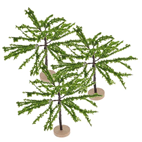 WESIEVYA Mini Bäume Handwerk Modell Simulation Baum Eisenbahn Gemischt Modell Baum Zug Bäume von WESIEVYA