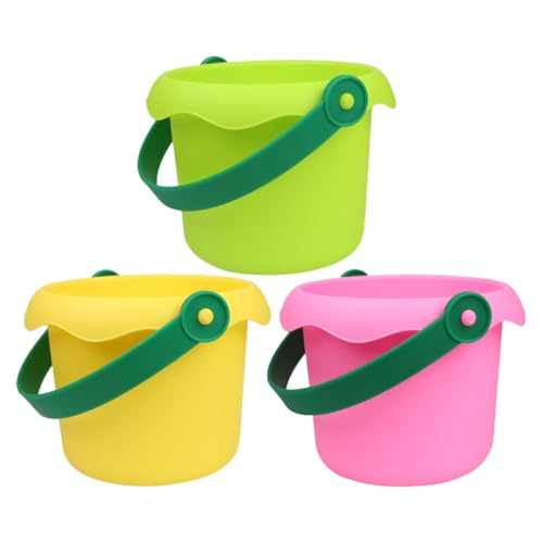 WESIEVYA 3st Strandeimer Wasserbälle Sandkastenspielzeug Sommerliches Sandspielzeug Eimer Eimer Sandeimer Strandbauwerkzeuge Garteneimer Spielzeugeimer Wassereimer Strand Eimer Plastik WESIEVYA 3st Strandeimer Wasserbälle Sandkastenspielzeug Sommerliches Sandspielzeug Eimer Eimer Sandeimer Strandbauwerkzeuge Garteneimer Spielzeugeimer Wassereimer Strand Eimer Plastik von WESIEVYA
