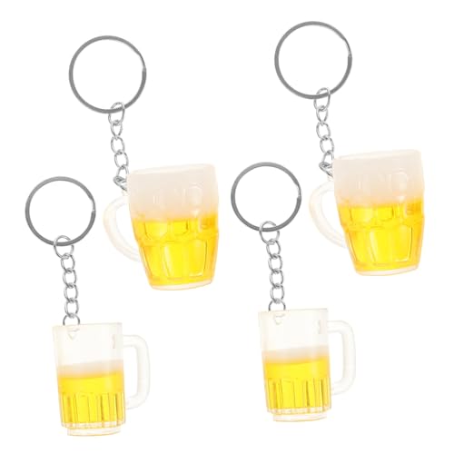 WESIEVYA Mini-bierbecher-schlüsselanhänger Lustiger Bierbecher-schlüsselring Einzigartige Partygeschenke Für Männer von WESIEVYA