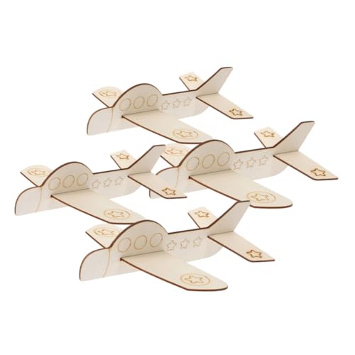 WESIEVYA 4 Stück Malspielzeug, DIY Malflugzeuge, Graffiti Spielzeug, Leere Flugzeuge, Holzhandwerk, Unfertige Holzflugzeuge, Kleines Flugzeug, Unfertiges Flugzeug, Malspielzeug Für Kinder WESIEVYA 4 Stück Malspielzeug, DIY Malflugzeuge, Graffiti Spielzeug, Leere Flugzeuge, Holzhandwerk, Unfertige Holzflugzeuge, Kleines Flugzeug, Unfertiges Flugzeug, Malspielzeug Für Kinder von WESIEVYA