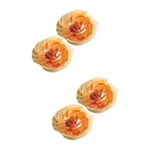 WESIEVYA 2sets Lebensechte Gefälschte Spaghetti Modelle Für Restaurant Decor Haushalts Schmuck 2 Stücke * 2 von WESIEVYA