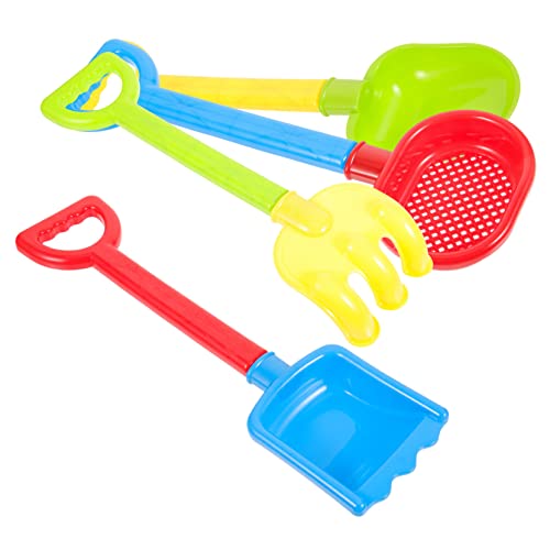 WESIEVYA 4 Stück Strandschaufel gartenwerkzeug gartengeräte Beach Toys for sandkistenspielzeugset Sand lustige Kinderschaufeln Sandspielzeug für Plastik WESIEVYA 4 Stück Strandschaufel gartenwerkzeug gartengeräte Beach Toys for sandkistenspielzeugset Sand lustige Kinderschaufeln Sandspielzeug für Plastik von WESIEVYA