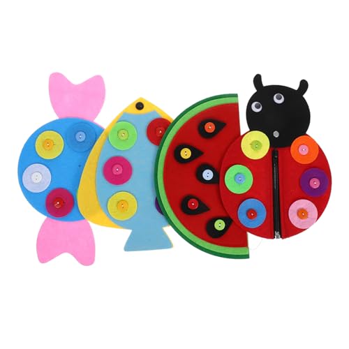 WESIEVYA 4 Stück Weiche Stoffspielzeuge für Kleinkinder Fördert Feinmotorik und Kreativität im Vorschulbereich mit Bunten Designs WESIEVYA 4 Stück Weiche Stoffspielzeuge für Kleinkinder Fördert Feinmotorik und Kreativität im Vorschulbereich mit Bunten Designs von WESIEVYA