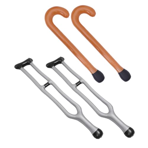 WESIEVYA 4 Stücke Aufblasbare Krücken Aufblasbare Spielzeug Krücken Aufblasbare Walking Sticks Aufblasbare Cane Aufblasbare Sticks WESIEVYA 4 Stücke Aufblasbare Krücken Aufblasbare Spielzeug Krücken Aufblasbare Walking Sticks Aufblasbare Cane Aufblasbare Sticks von WESIEVYA