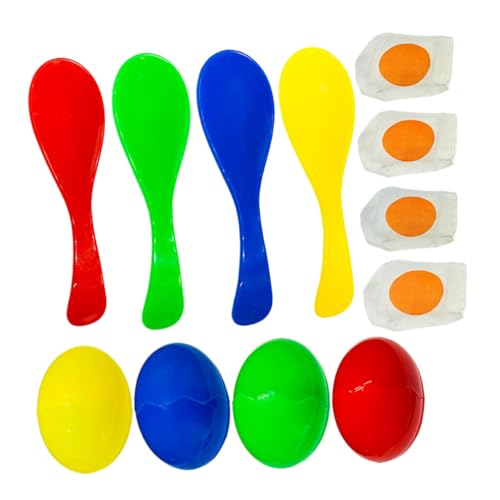 WESIEVYA Lustiges Löffelrennen-Spielzeug Für Kinder Spielzeug Für Outdoor-aktivitäten Partyspiele Für Kinder Gleichgewichtstrainingsspielzeug von WESIEVYA
