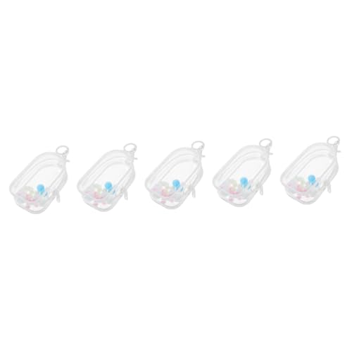 WESIEVYA 5 Sets Transparente Aufbewahrungstasche, Mini Puppen Hängetasche, Durchsichtige Tasche, Tragbarer Puppen Aufbewahrungshalter, Puppenbehälter, Puppen, Kleine Tasche, Puppen WESIEVYA 5 Sets Transparente Aufbewahrungstasche, Mini Puppen Hängetasche, Durchsichtige Tasche, Tragbarer Puppen Aufbewahrungshalter, Puppenbehälter, Puppen, Kleine Tasche, Puppen von WESIEVYA