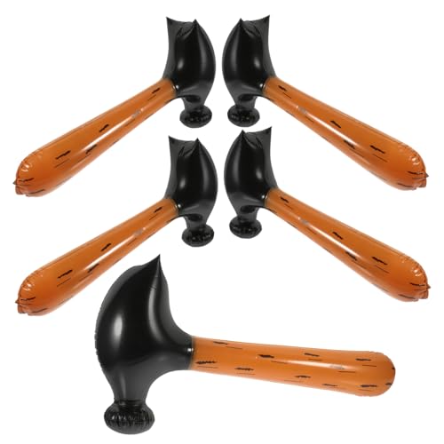 WESIEVYA 5 Stück Aufblasbares Spielzeug, Kinderspielzeug, Hammer, Poolparty Hammer, Aufblasbarer Hammer, Spielzeug, Party Requisite, Aufblasbarer Hammer Für Kinder, Lustiges WESIEVYA 5 Stück Aufblasbares Spielzeug, Kinderspielzeug, Hammer, Poolparty Hammer, Aufblasbarer Hammer, Spielzeug, Party Requisite, Aufblasbarer Hammer Für Kinder, Lustiges von WESIEVYA