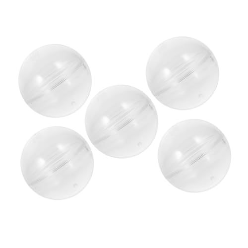 WESIEVYA Hochtransparente Runde Kapseln - 5 Stück Verkaufsautomaten-spielzeug Und Preisverpackungsbox WESIEVYA Hochtransparente Runde Kapseln - 5 Stück Verkaufsautomaten-spielzeug Und Preisverpackungsbox von WESIEVYA