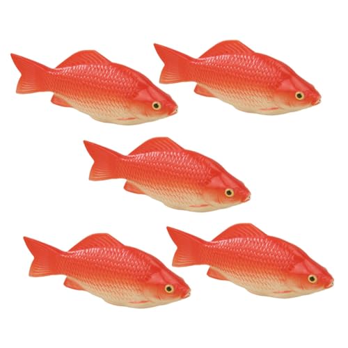 WESIEVYA 5 Stück Künstliche Fische Aus Schaumstoff, Gefälschte Fische, Lebensechte Simulation Fischmodell, Aquariumzubehör, Kleine Fischdekoration, Aquarium, Schwimmende Fischdekoration, WESIEVYA 5 Stück Künstliche Fische Aus Schaumstoff, Gefälschte Fische, Lebensechte Simulation Fischmodell, Aquariumzubehör, Kleine Fischdekoration, Aquarium, Schwimmende Fischdekoration, von WESIEVYA