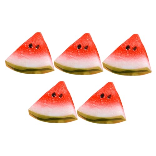 WESIEVYA 5 Stück Miniatur Wassermelonenscheibe Mini Kunstfrüchte Mini Früchte Winzige Früchte Miniatur Gefälschte Wassermelonenscheibe Miniatur Früchte Puppenhaus Essen Modell Puppenhaus WESIEVYA 5 Stück Miniatur Wassermelonenscheibe Mini Kunstfrüchte Mini Früchte Winzige Früchte Miniatur Gefälschte Wassermelonenscheibe Miniatur Früchte Puppenhaus Essen Modell Puppenhaus von WESIEVYA