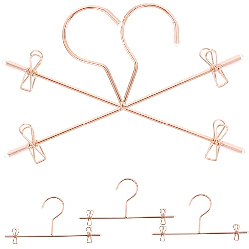 WESIEVYA 5 Stück Puppenkleiderbügel, Miniatur Kleiderbügel, Ornamente, Zum Aufhängen, Winzige Kleiderbügel, Winzige Puppenkleiderbügel, Mini Puppenkleiderständer, Mini Kleiderbügel, von WESIEVYA