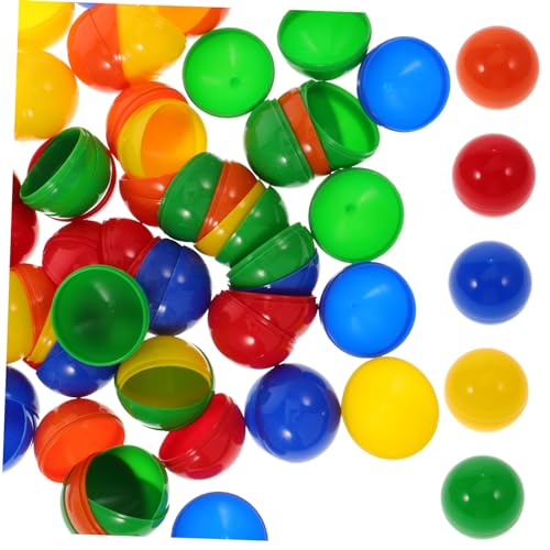 WESIEVYA 50 Stück Bälle, Plastikbälle, Requisiten, Plastikbälle, Zu Öffnende Tombola Bälle, Partyspielzeug, Tombola Kugeln, Partybälle, Partyspielbälle, Tombola Ziehbälle, Hohle Tombola WESIEVYA 50 Stück Bälle, Plastikbälle, Requisiten, Plastikbälle, Zu Öffnende Tombola Bälle, Partyspielzeug, Tombola Kugeln, Partybälle, Partyspielbälle, Tombola Ziehbälle, Hohle Tombola von WESIEVYA