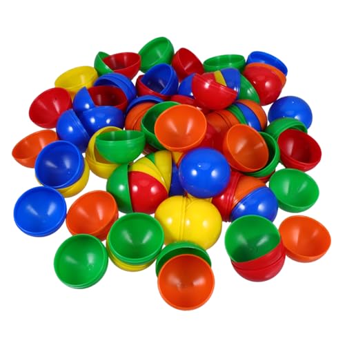 WESIEVYA 50 Stück Ballaktivitäts Partybälle, Bälle Für Plastikball Requisiten, Kugel Partybälle, Kleine Spielbälle, Tombola Bälle, Mehrzweckfarbige Bälle, Tragbare Spielbälle WESIEVYA 50 Stück Ballaktivitäts Partybälle, Bälle Für Plastikball Requisiten, Kugel Partybälle, Kleine Spielbälle, Tombola Bälle, Mehrzweckfarbige Bälle, Tragbare Spielbälle von WESIEVYA