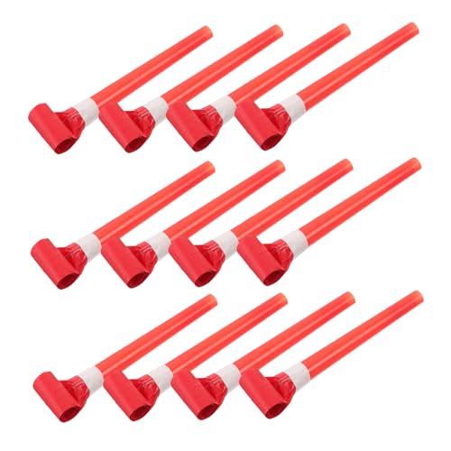 WESIEVYA 50 Stück Lustige Geburtstagsbläser für Party Accessoires Kreative Spielzeuge Rot Noisemaker für Hochzeiten und Feste WESIEVYA 50 Stück Lustige Geburtstagsbläser für Party Accessoires Kreative Spielzeuge Rot Noisemaker für Hochzeiten und Feste von WESIEVYA