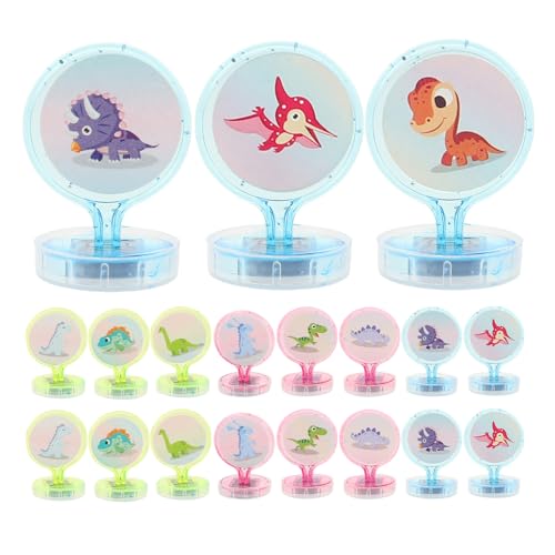 WESIEVYA 50 Stück Stempel mit Tier-Dinosaurier- für Kinder Party- Pädagogisches Werkzeug Handgefertigtes Bastelset WESIEVYA 50 Stück Stempel mit Tier-Dinosaurier- für Kinder Party- Pädagogisches Werkzeug Handgefertigtes Bastelset von WESIEVYA