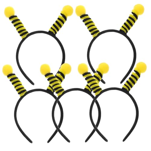 WESIEVYA Haarreifen Mit Bienententakeln Haarband Für Cosplay Oder Auf Der Bühne Bequemes Netz-stirnband Spa-stirnband Für Partys von WESIEVYA