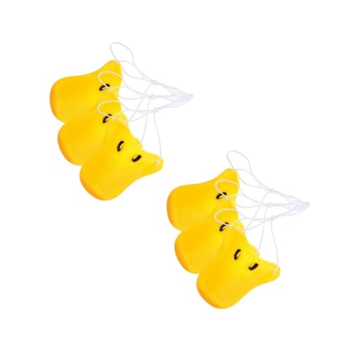 WESIEVYA 2 Sets Nase Dress-up Jungen Und Mädchen Cosplay Party Supplies Karneval Karneval Zirkus Requisiten 3 Stück * 2 von WESIEVYA
