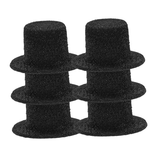 WESIEVYA 6 Stück Mini Hüte, Winzige Tops, DIY Puppenbastelhüte, Partyzubehör, Winzige Hüte, Miniaturhüte, Winzige Partyhüte, Puppendeko Hüte, Basteldekorationen, Kleiner Zylinder, WESIEVYA 6 Stück Mini Hüte, Winzige Tops, DIY Puppenbastelhüte, Partyzubehör, Winzige Hüte, Miniaturhüte, Winzige Partyhüte, Puppendeko Hüte, Basteldekorationen, Kleiner Zylinder, von WESIEVYA