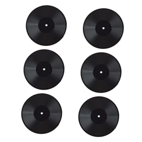 WESIEVYA Mini-schallplattenmodell 6er Satz Vinyl Deko Für Puppenhaus Miniatur Schallplatten Accessoires Für Tischdeko Und Mini Landschaft WESIEVYA Mini-schallplattenmodell 6er Satz Vinyl Deko Für Puppenhaus Miniatur Schallplatten Accessoires Für Tischdeko Und Mini Landschaft von WESIEVYA