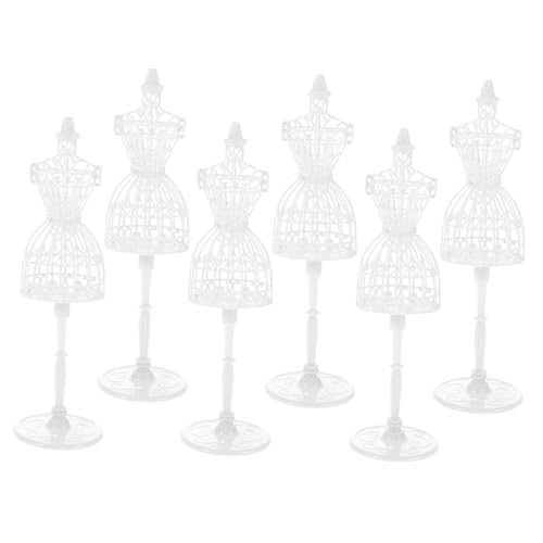 WESIEVYA Puppenkleiderbügel Puppenkleiderstützen Mini-schaufensterpuppe Puppenkleiderständer Puppenkleiderhalter Kompakt Und Langlebig von WESIEVYA