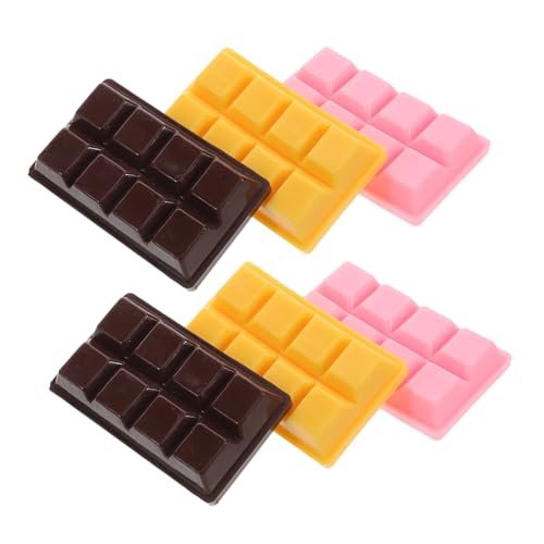 WESIEVYA 6Stücke Künstliche Pralinen Realistische Schokoladenmodelle zur Dekoration Faux Dessert für Zuhause und Schaufenster Requisiten Sicheres und Langlebiges DIY WESIEVYA 6Stücke Künstliche Pralinen Realistische Schokoladenmodelle zur Dekoration Faux Dessert für Zuhause und Schaufenster Requisiten Sicheres und Langlebiges DIY von WESIEVYA