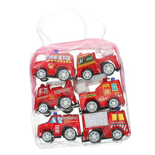 WESIEVYA 6er Set Mini Rückziehspielzeugautos Für Bunte Spielzeugautos Mit Feuerwehr Thema Ideal Für Kleinkinder Und Vorschulkinder Kreatives Für Jungen Und ädchen WESIEVYA 6er Set Mini Rückziehspielzeugautos Für Bunte Spielzeugautos Mit Feuerwehr Thema Ideal Für Kleinkinder Und Vorschulkinder Kreatives Für Jungen Und ädchen von WESIEVYA
