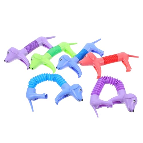 WESIEVYA 6er-Set Mini-Hunde-Form Pop-Tube-sinnesspielzeug Teleskop-hundespielzeug Röhrenspielzeug Für Hunde Beschäftigung Und Spielzeug Für Kleine Hunde WESIEVYA 6er-Set Mini-Hunde-Form Pop-Tube-sinnesspielzeug Teleskop-hundespielzeug Röhrenspielzeug Für Hunde Beschäftigung Und Spielzeug Für Kleine Hunde von WESIEVYA