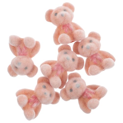 WESIEVYA 6 Stück Mini-plüschbärpuppen Für Bären-Picknick-Dekorationen Miniatur-kuscheltiere Für Geburtstag Valentinstag von WESIEVYA