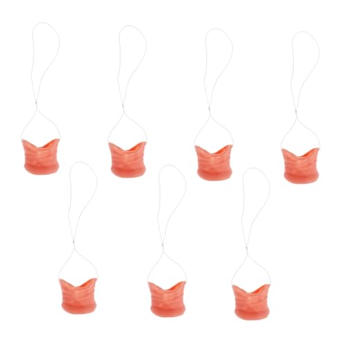 WESIEVYA 7 Stück Halloween-schweinenasen Für Kinder Mit Gummiband, Tiernasen-Requisiten, Kostümzubehör Für Halloween, Weihnachten, Verkleidung, Cosplay, Partyzubehör von WESIEVYA