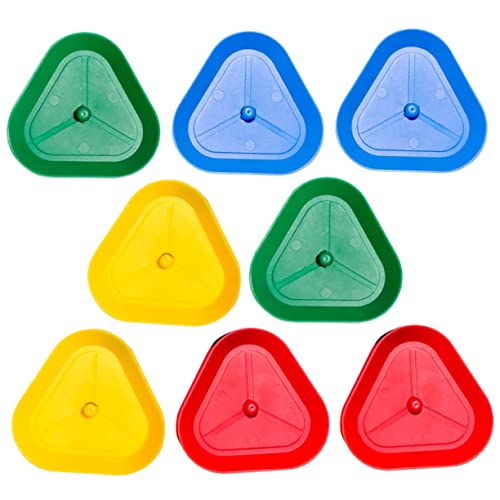 WESIEVYA 8 Stück Lazy Card Clipper Pokerkartenhalter, Wiederverwendbare Poker Unterstützung, Stehender Pokerhalter, Hände – Kartenhalter, Pokerkartenständer, Spielzubehör, Poker Racks, von WESIEVYA