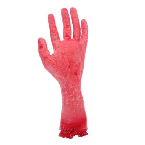 WESIEVYA Abgetrennte Hand Dekoration Halloween Versorgung Heilige Trick Requisiten Simulierte Hand Requisiten Halloween Party Zubehör Halloween Dekorationen Halloween Trick Requisiten von WESIEVYA