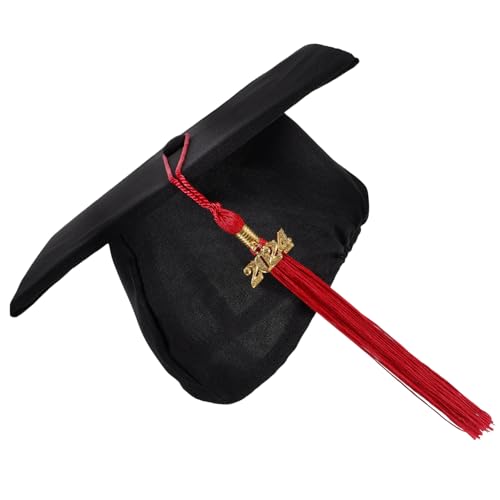 WESIEVYA Abschlussmütze mit Quaste für Erwachsene Verstellbar Unisex für Abschlussfeiern Hochschul Abiturienten Langlebig Elegantes Accessoire von WESIEVYA