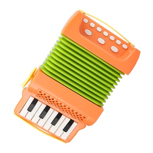 WESIEVYA Akkordeon Cartoon Handspiel Instrument für Frühe Musikausbildung Fördert Musikalisches Interesse und Geistige Entwicklung Geeignet für Orange Batterien nicht Enthalten WESIEVYA Akkordeon Cartoon Handspiel Instrument für Frühe Musikausbildung Fördert Musikalisches Interesse und Geistige Entwicklung Geeignet für Orange Batterien nicht Enthalten von WESIEVYA