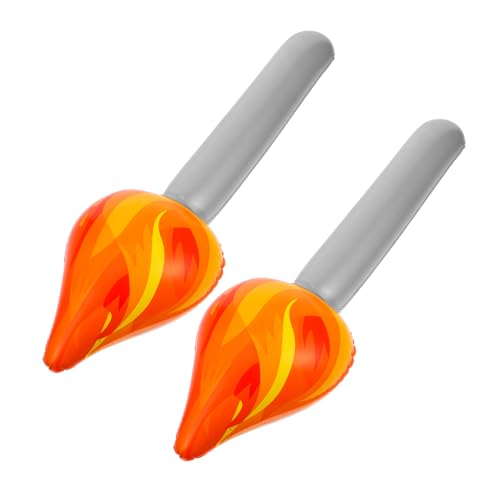 WESIEVYA Aufblasbare Gummi-fackel-spielzeug Simulations-requisiten Für Sportwettbewerbe Und Partys Leicht Und Tragbar WESIEVYA Aufblasbare Gummi-fackel-spielzeug Simulations-requisiten Für Sportwettbewerbe Und Partys Leicht Und Tragbar von WESIEVYA