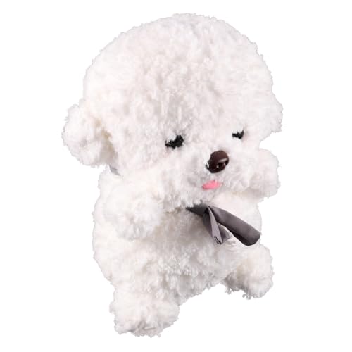 WESIEVYA Bichon Frise Puppe Hund Plüschtier Hundepuppe Gefälschter Hund Kuscheltiere Hund Haushaltskuscheltier Geburtstagsgeschenk Entzückender Plüschhund Kuscheltiere Spielzeug Hund WESIEVYA Bichon Frise Puppe Hund Plüschtier Hundepuppe Gefälschter Hund Kuscheltiere Hund Haushaltskuscheltier Geburtstagsgeschenk Entzückender Plüschhund Kuscheltiere Spielzeug Hund von WESIEVYA