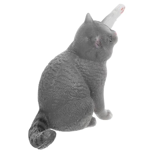 WESIEVYA Britisch Kurzhaar Katzenspielzeug, Entzückende Katzen Desktop Katzenfiguren, Künstliche Katzenfigur, Dekorative Katzendekoration, Kleines Katzenmodell, Desktop Dekoration, Kleine WESIEVYA Britisch Kurzhaar Katzenspielzeug, Entzückende Katzen Desktop Katzenfiguren, Künstliche Katzenfigur, Dekorative Katzendekoration, Kleines Katzenmodell, Desktop Dekoration, Kleine von WESIEVYA