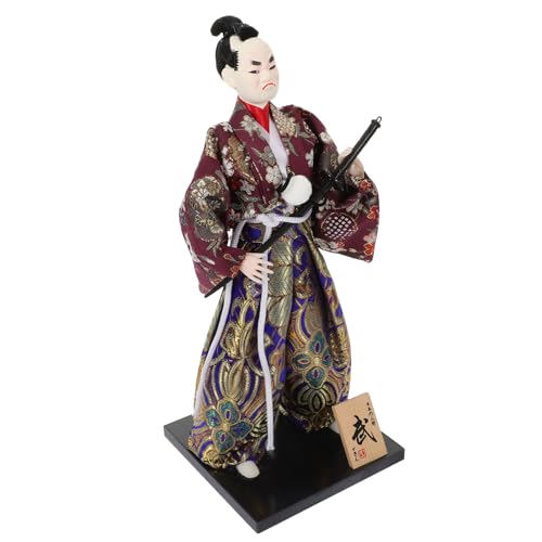 WESIEVYA Bushido-actionfigur Wiedergeborene Babypuppen Körper Kohlbeet-Puppen Lappen -babypuppe Mini-Puppen Für Babypuppen Menschen Skulptur Plüschpuppe Ninja Stoff von WESIEVYA