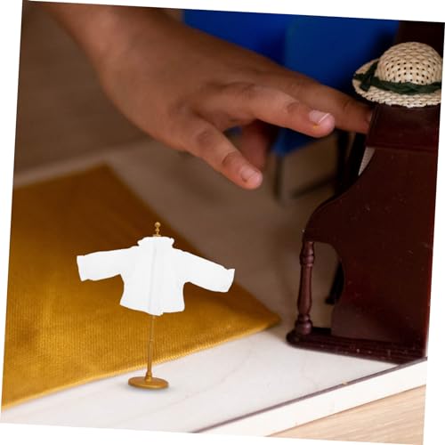 WESIEVYA Delikates Puppenhemd für Puppen Elastisches Shirt als DIY Kleidungszubehör Farbenfrohes Langlebiges Oberteil für Puppen zum Basteln und Ankleiden von WESIEVYA