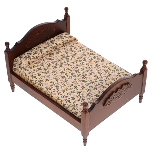 WESIEVYA Doppelbett Modell, Puppenschlafzimmer, Doppelbett, Mini, Doppelbett, Miniatur Doppelbett Aus Holz, Puppenhaus, Mini Möbel, Mini Modell, Puppe, Mini Bett, Mini Doppelbett, Mini WESIEVYA Doppelbett Modell, Puppenschlafzimmer, Doppelbett, Mini, Doppelbett, Miniatur Doppelbett Aus Holz, Puppenhaus, Mini Möbel, Mini Modell, Puppe, Mini Bett, Mini Doppelbett, Mini von WESIEVYA