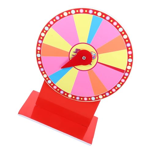 WESIEVYA Drehteller, Lehr Glücksspiel, Preisrad, Preisrad Für Glück, Preisrad, Party Spiel Requisiten, Spielrad, Tisch Preisrad, Drehteller, Spiel Drehteller WESIEVYA Drehteller, Lehr Glücksspiel, Preisrad, Preisrad Für Glück, Preisrad, Party Spiel Requisiten, Spielrad, Tisch Preisrad, Drehteller, Spiel Drehteller von WESIEVYA