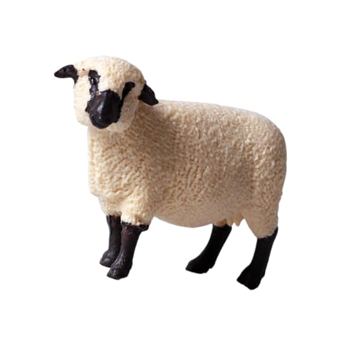 WESIEVYA Echtistische Schafmodell Figur Simuliertes Tierdekoration Aus Für Kreatives Schafornament Für Raumgestaltung Tischornament Für Kinderzimmer WESIEVYA Echtistische Schafmodell Figur Simuliertes Tierdekoration Aus Für Kreatives Schafornament Für Raumgestaltung Tischornament Für Kinderzimmer von WESIEVYA