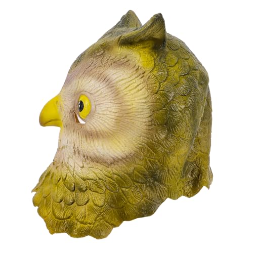 WESIEVYA Eulenmaske, Halloween Kostümzubehör, Verkleidungsparty Zubehör, Halloween Cosplay Maske, Kostümmaske, Foto Requisite, Tierkopfbedeckung, Halloween Horror Maske, Entzückende Maske, WESIEVYA Eulenmaske, Halloween Kostümzubehör, Verkleidungsparty Zubehör, Halloween Cosplay Maske, Kostümmaske, Foto Requisite, Tierkopfbedeckung, Halloween Horror Maske, Entzückende Maske, von WESIEVYA