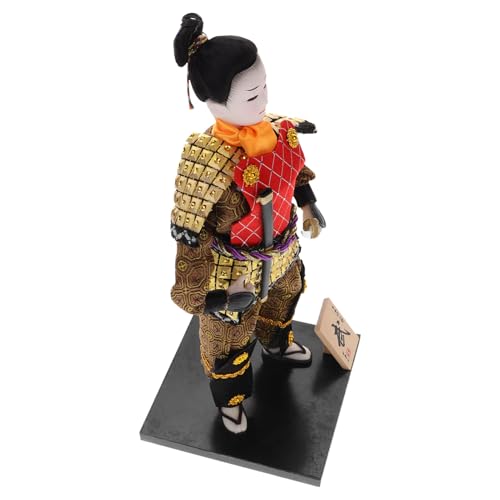 WESIEVYA Japanische -Puppe Zur Heimdekoration Traditionelle -Figur Für Den Schreibtisch von WESIEVYA