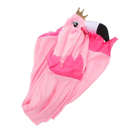 WESIEVYA Flamingo Cape Mit Kapuze Mantel Halloween Kostüm Jungen Und Mädchen Dress-up Party Prop WESIEVYA Flamingo Cape Mit Kapuze Mantel Halloween Kostüm Jungen Und Mädchen Dress-up Party Prop von WESIEVYA